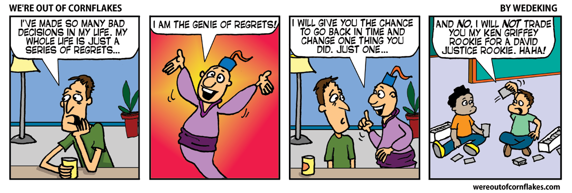 The genie of regrets