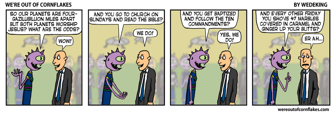 Aliens who are also Christians