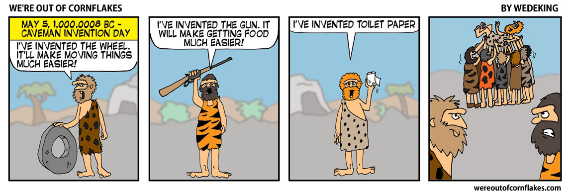 Caveman invention day