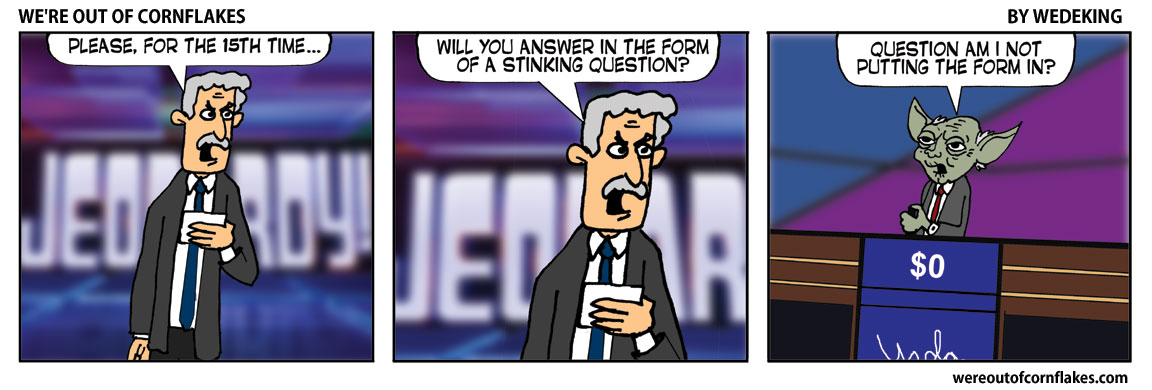 On Celebrity Jeopardy