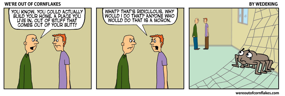 Build a home with stuff from your butt