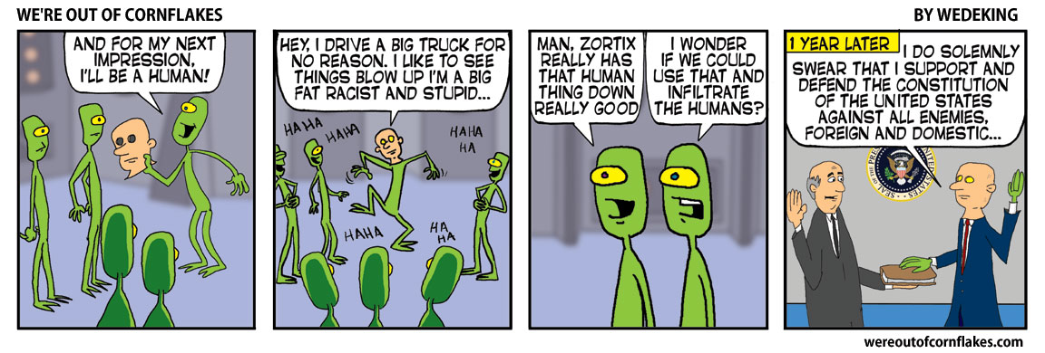 Use him to infiltrate the human race