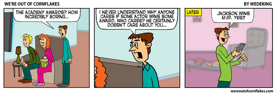 Who cares who wins an Oscar?