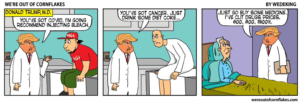 Donald Trump, medical doctor