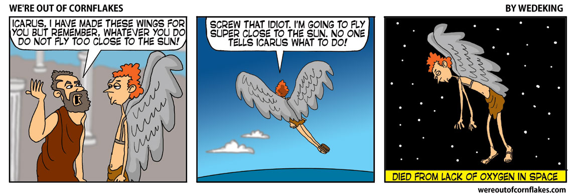Daedalus and Icarus