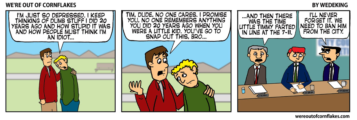 Tim is really depressed